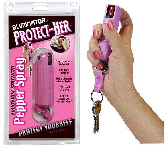 Safes Security Personal Security Products Ready Series 1/2 OZ. PEPPER SPRAY W/PINK HARD CASE